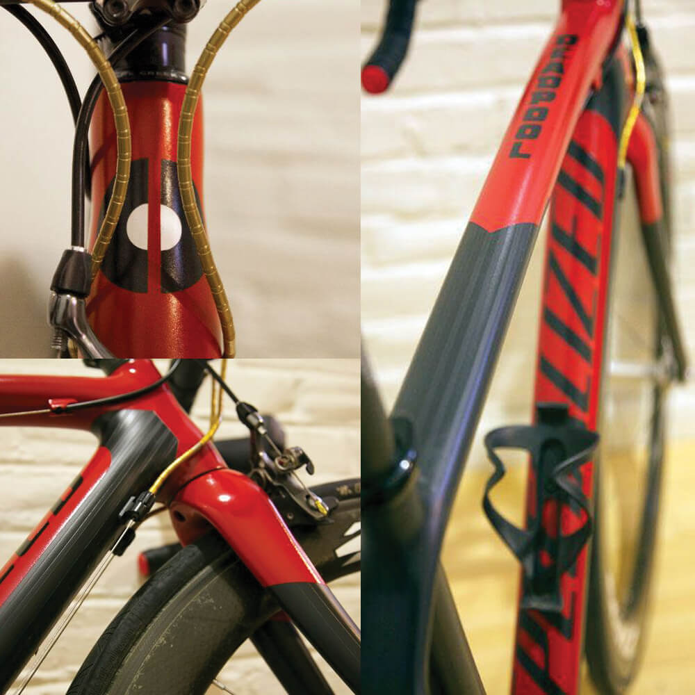 Specialized Tarmac Marvel Deadpool Custom